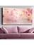 Pembe Çiçekler Kanvas - Canvas Tablo 1