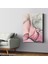 Pembe Soyut Kanvas - Canvas Tablo 1