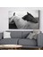 Siyah Beyaz Atlar Kanvas - Canvas Tablo 1