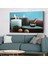Turkuaz Mum Kanvas - Canvas Tablo 1