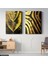 Gold Yaprak 2 Parça Kanvas - Canvas Tablo 1