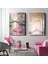 Flamingo Kuğu Gölü 2 Parça Kanvas - Canvas Tablo 1