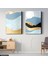 Dijital Çizim 2 Parça Kanvas - Canvas Tablo 1