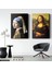 Inci Küpeli Kız Mona Lisa 2 Parça Kanvas - Canvas Tablo 1