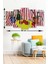 5 Parça Piknik Renkli Mdf Duvar Tablosu 2