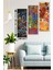 3 Parça Renkli Modern Sanat Mdf Duvar Tablosu 2