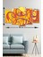 5 Parça Modern Renk Desenli Mdf Duvar Tablosu 2