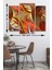3 Parça Modern Desenli Mdf Duvar Tablosu 2