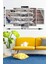 5 Parça Havalimanı Desenli Mdf Duvar Tablosu 2