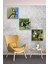 3 Parça Bisiklet Desenli Mdf Duvar Tablosu 1