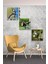 3 Parça Bisiklet Desenli Mdf Duvar Tablosu 2