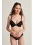 Kadın 5101410 Push Up Dantelli Sütyen Takım Siyah 1