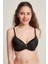 Kadın 9141010 Silikonlu Olympe Push Up Destekli Sütyen Siyah 3