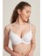 Kadın 9141010 Silikonlu Olympe Push Up Destekli Sütyen Beyaz 1