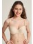 Kadın 3050205 Elasthan Kaplı Destekli Dolgulu Sütyen Ten 1