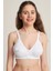 Kadın 315101 Toparlayıcı Minimizer Desteksiz Sütyen Beyaz 3