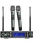 MV-1200EE Çift Tunerli Kablosuz 2 El Telsiz Uhf Mikrofon 1