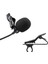 JH-043 Cep Telefonu Için 3.5 mm Jack Girişli Youtuber Yaka Mikrofonu 2