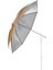 4534 Umbrella Reversible 100 cm Silver - Gold 1