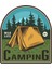 Adventure Camping Offroad Kamp Çadır Sticker Off Road 1