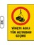 Vinçte Asılı Yük Altından Geçme Uyarı Ikaz Levhası 1