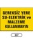 Gereksiz Yere Su-Elektrik ve Malzeme Kullanmayın Uyarı Levhası 1
