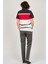 Erkek Polo Yaka Blok Desenli T-Shirt 0249821 Lacivert 5
