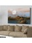 Istanbul Çizim Saatli Kanvas - Canvas Tablo 1