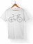 Bisiklet Baskılı Çocuk Beyaz Tişört 1