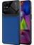 - Samsung Galaxy M51 - Kılıf Deri Görünümlü Parlak Mika Tasarımlı Emiks Kapak - Lacivert - T17601 1