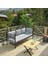 Lalas Metal Sofa Sedir Bahçe Koltuğu 90 x 200 cm 1