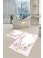 Banyo Paspası , Sünger Dolgulu Klozet Takımı, Yıkanabilir Halı, Kaymaz Taban Halı, Halı 1