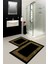 Banyo Paspası , Sünger Dolgulu Klozet Takımı, Yıkanabilir Halı, Kaymaz Taban Halı, Halı 1