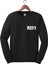 Kiss - Müzik Grubu Baskılı Siyah Sweat - Sweatshirt 1