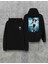 Michael Jackson Logo Ön Arka Baskılı Kapşonlu Tasarım Hoodie 1