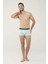 Erkek Lacivert - Mint - Antrasit Melanj 3'lü Boxer 80446 3