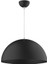 Rys Retro Metal Dekoratif Tekli Siyah Içi Siyah Tekli Sarkıt Çap:40 cm 1