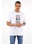 Twentyone Erkek Tokyo Baskılı Oversize T-Shirt 2
