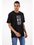 Twentyone Erkek Tokyo Baskılı Oversize T-Shirt 3