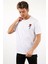Twentyone Erkek Oversize Gül Nakışlı T-Shirt 1