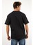 Twentyone Erkek Oversize Gül Nakışlı T-Shirt 4