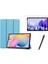 Samsung Galaxy Tab A7 T500 Uyumlu Smart Cover Tablet Kılıfı + Ekran Koruyucu + Kalem 1