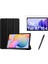 Samsung Galaxy Tab A7 T500 Uyumlu Smart Cover Tablet Kılıfı + Ekran Koruyucu + Kalem 1