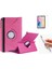 Samsung Galaxy Tab S6 Lite P610 Uyumlu 360 Rotating Stand Deri Kılıf + Ekran Koruyucu + Dokunmatik Kalem 1