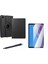 Lenovo M10 TB-X306F Gen.2 Uyumlu 360 Rotating Stand Deri Kılıf Seti 1