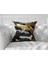 Real Homes 7'li Gold Detaylı Mery Chrismas Temalı Dijital Baskılı Kırlent Kılıfı Seti 5