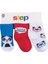 3lü Panda Soket Çorap 10152 Karışık Renkli 1