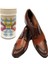 Taba Renkli Erkek Ayakkabı ve Foot Care Cream 50 ml Ayak Bakım Kremi Nane Ferahlığı ve Kokusu 1