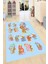 Yıkanabilir Kaymaz Dot Taban Dijital Baskı Çocuk Halısı MRC1548 1