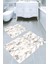 Kaymaz Taban Yıkanabilir 2'li Banyo Paspası (50X60 cm - 60X100 Cm) BRC5055 1